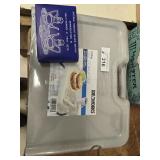 Storage container and salt-pepper items