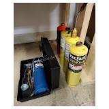 Mapp gas and propane torch