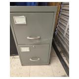 Metal filing cabinet