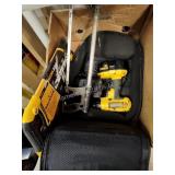 3 saws and DeWalt drill