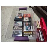 Cassette tapes and holder