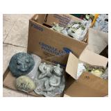 3 Boxes Frog Decor -  some Damage