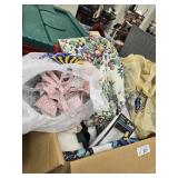 Box of crafting items