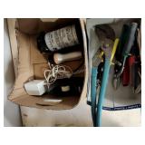 Snips, pliers, pump and other