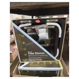 4 boxes of cube shelves