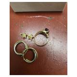 10K gold ring and earings