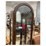 Curio Cabinet - 72 x 19 x11" & Shelves