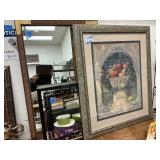 3 Framed Mirrors or Picture