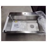 Elkay 33in stainless sink