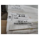 Arauco pine door and window trim 252 LF