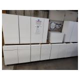 Nobilia alpine white 13 pc kitchen cabinet set