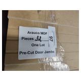 32 Arauco MDF pre cut door jambs