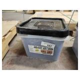 Composite deck screws grey 1 container