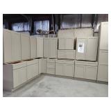 Mojave shaker 15 pc kitchen cabinet set