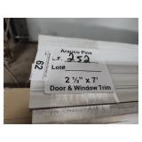Arauco pine door and window trim 252 LF