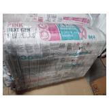 4 bags R38 unfaced insulation