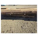 Rough sawn lumber, assorted sizes