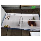 Aqua Vista pull down kitchen faucet chrome