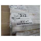 Arauco pine door and window trim 252 LF