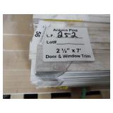 Arauco pine door and window trim 252 LF