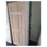 7 assorted door slabs 28-32in
