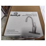 Home2O single handle faucet stainless steel