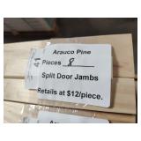 8 Arauco pine split door jambs