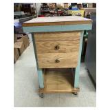 Handcrafted wood cabinet