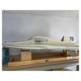 Remote Control Boat - AS-IS approximately 40" Long
