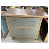 Wood cabinet