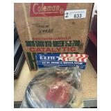 2 Items - Coleman Catalytic Heater & Hose