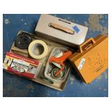 3 Boxes - Label Maker, Cap Gun & Misc.