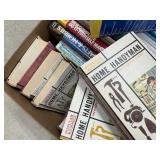 2 Boxes Books - Handyman & Other