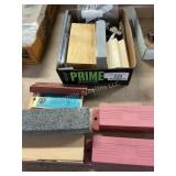 Assortment of wet stones