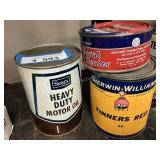 3 Cans - Oil, Tinners Red & Other