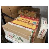 Empty Cigar Boxes