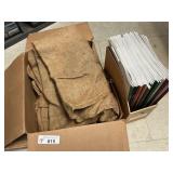 2 Items - Gristmill Magazines & Burlap