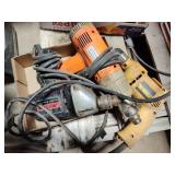 2 drills and heat gun