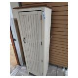 Wood cabinet 20in w x 60in t