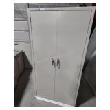 Metal office cabinet 36in w x 72in t x 18in d