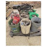 Pallet of form brackets