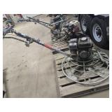Whiteman gas finishing trowel,  runs