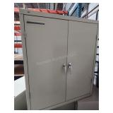Metal cabinet 36in w x 42in t x 18in d