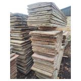 2 stacks concrete forms 2ft x 8ft