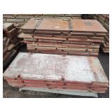 Pallet of concrete forms 2ft x 4ft