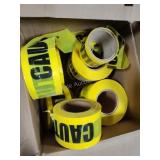 Box of caution tape