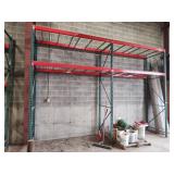Pallet racking 2 sections READ DESCRIPTION