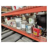 Contents of rack shelf