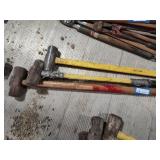 3 sledgehammers
