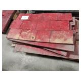 Concrete stamps 6 pcs